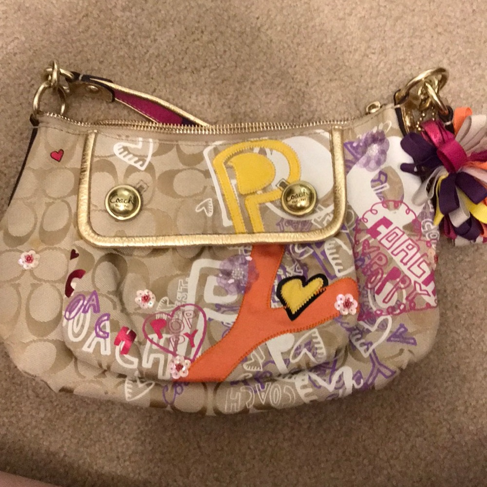 Coach poppy purse